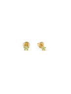 August Birthstone Ear Studs