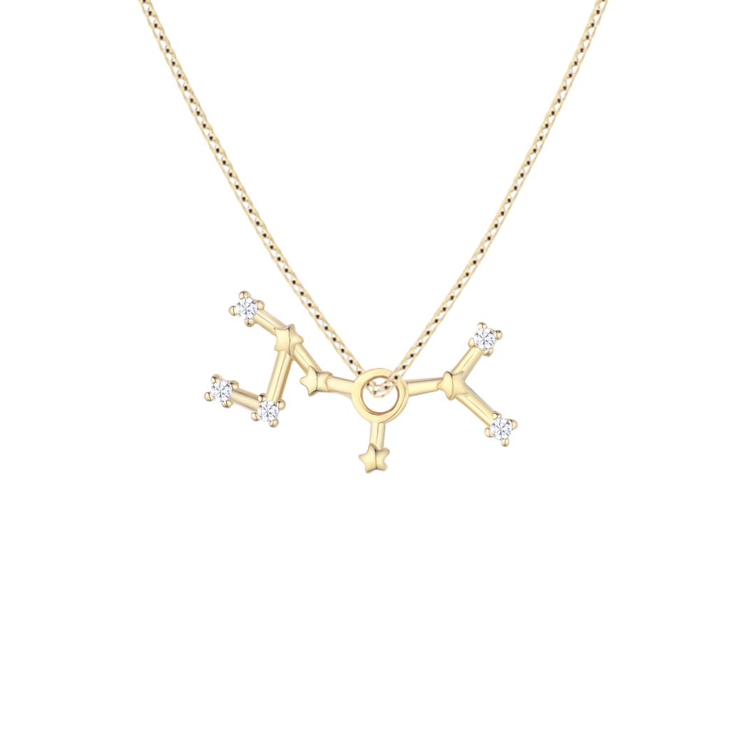 Sagittarius Star Constellation Necklace