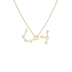 Scorpio Star Constellation Necklace