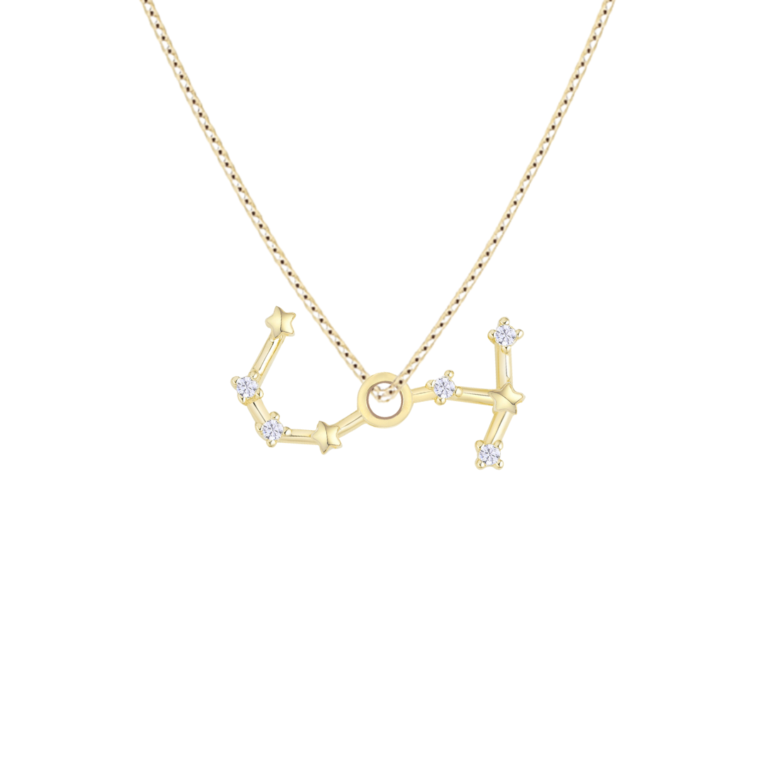 Scorpio Star Constellation Necklace