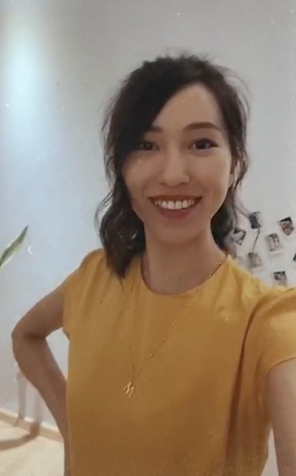 Bamboo Initial Pendant