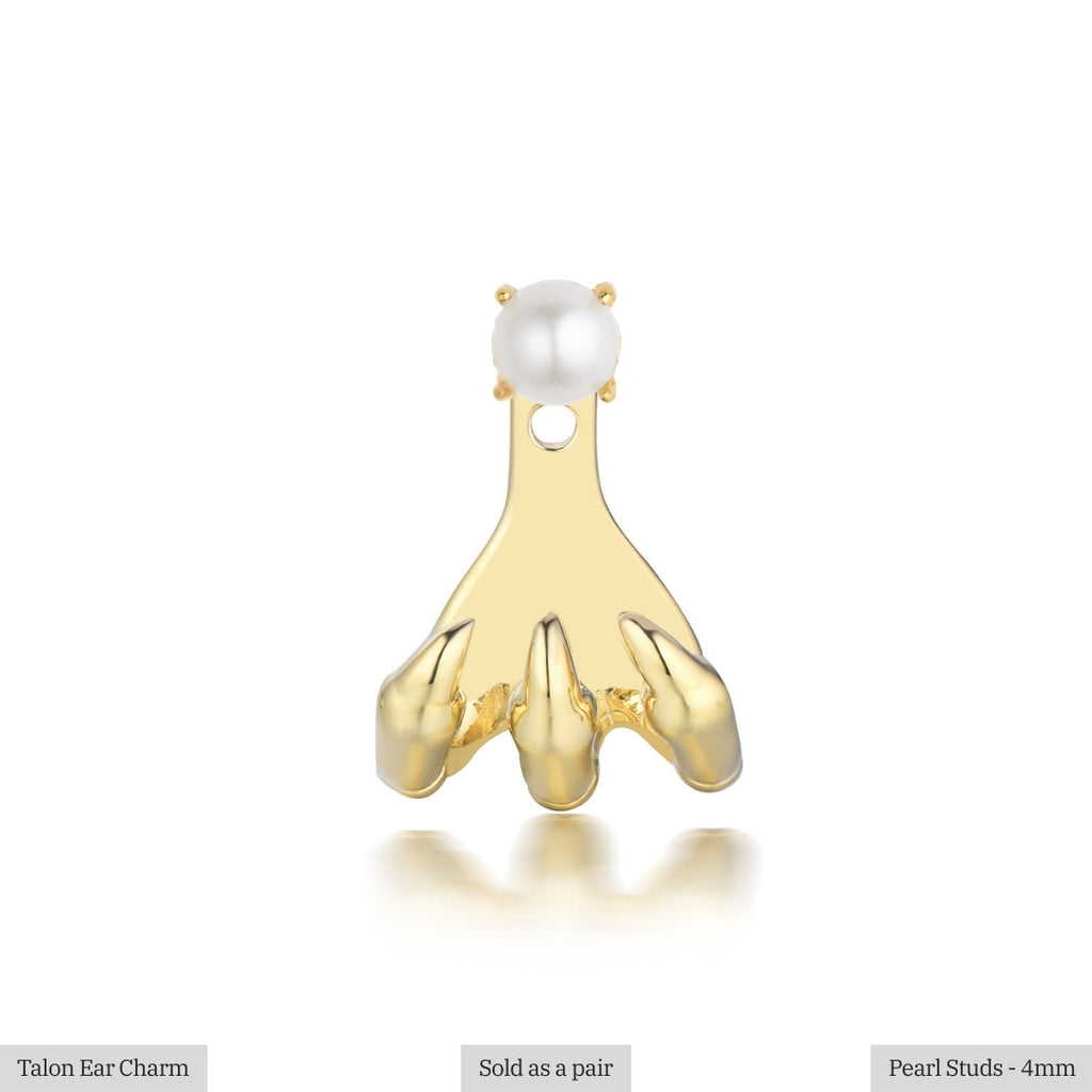 Pearl Studs - 4mm