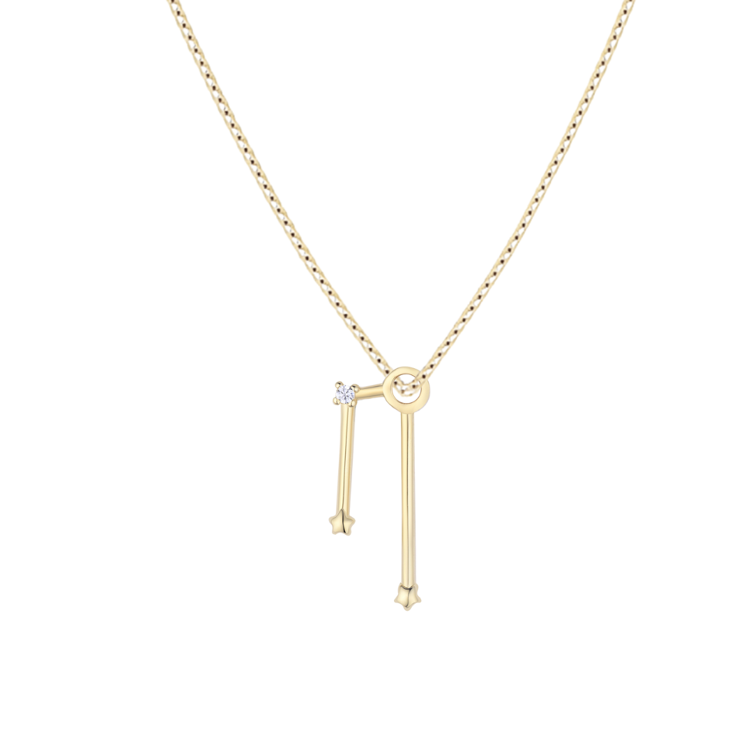 Taurus Star Constellation Necklace