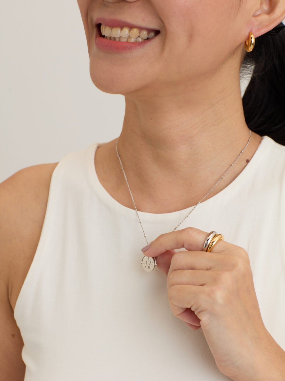 ILY Spinner Pendant