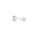 White Topaz Ear Studs