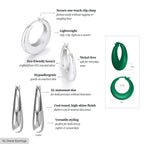 XL Dome Earrings