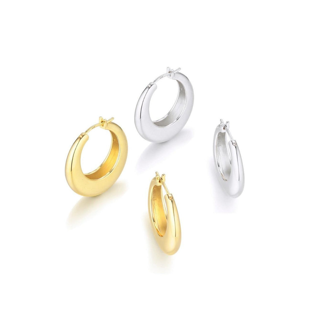 XL Dome Earrings Duo Bundle