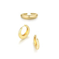 XL Dome Earrings & Ring Set