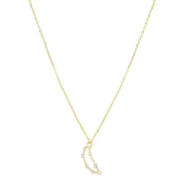 Capricorn Star Constellation Necklace