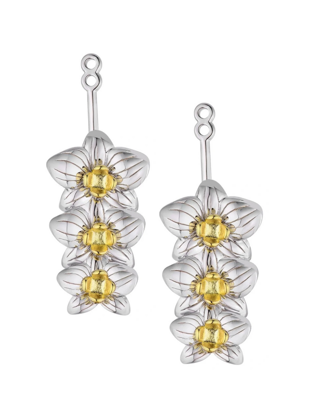 Cascade Orchid Ear Charms