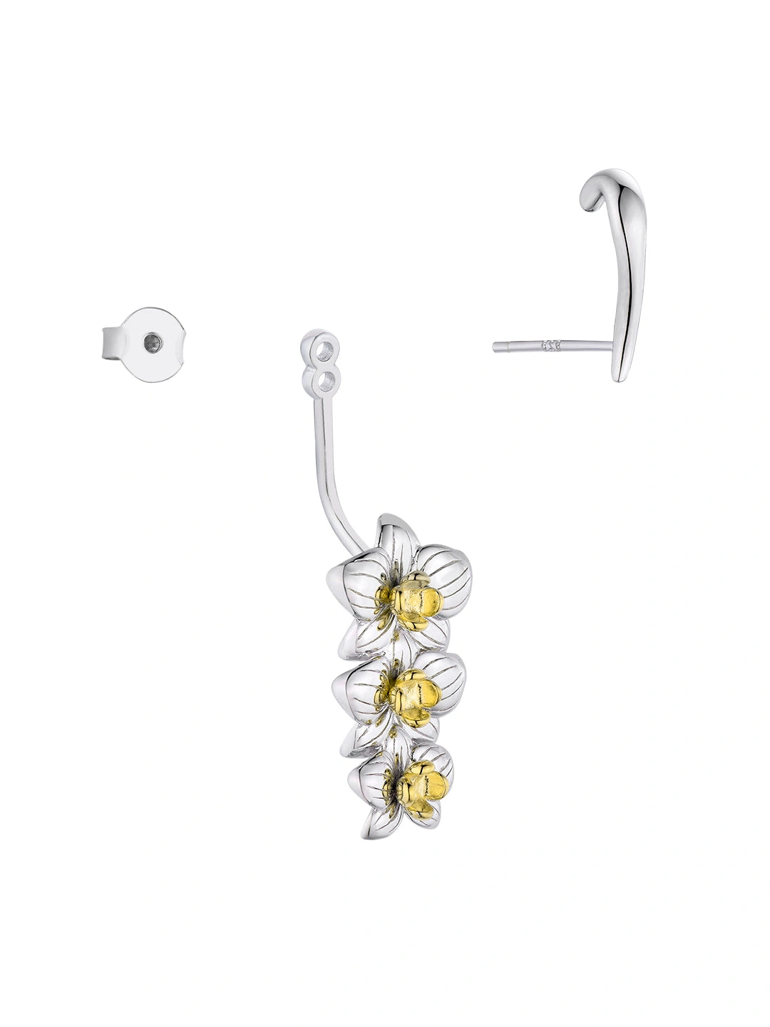 Cascade Orchid Ear Charms