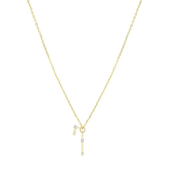 Gemini Star Constellation Necklace
