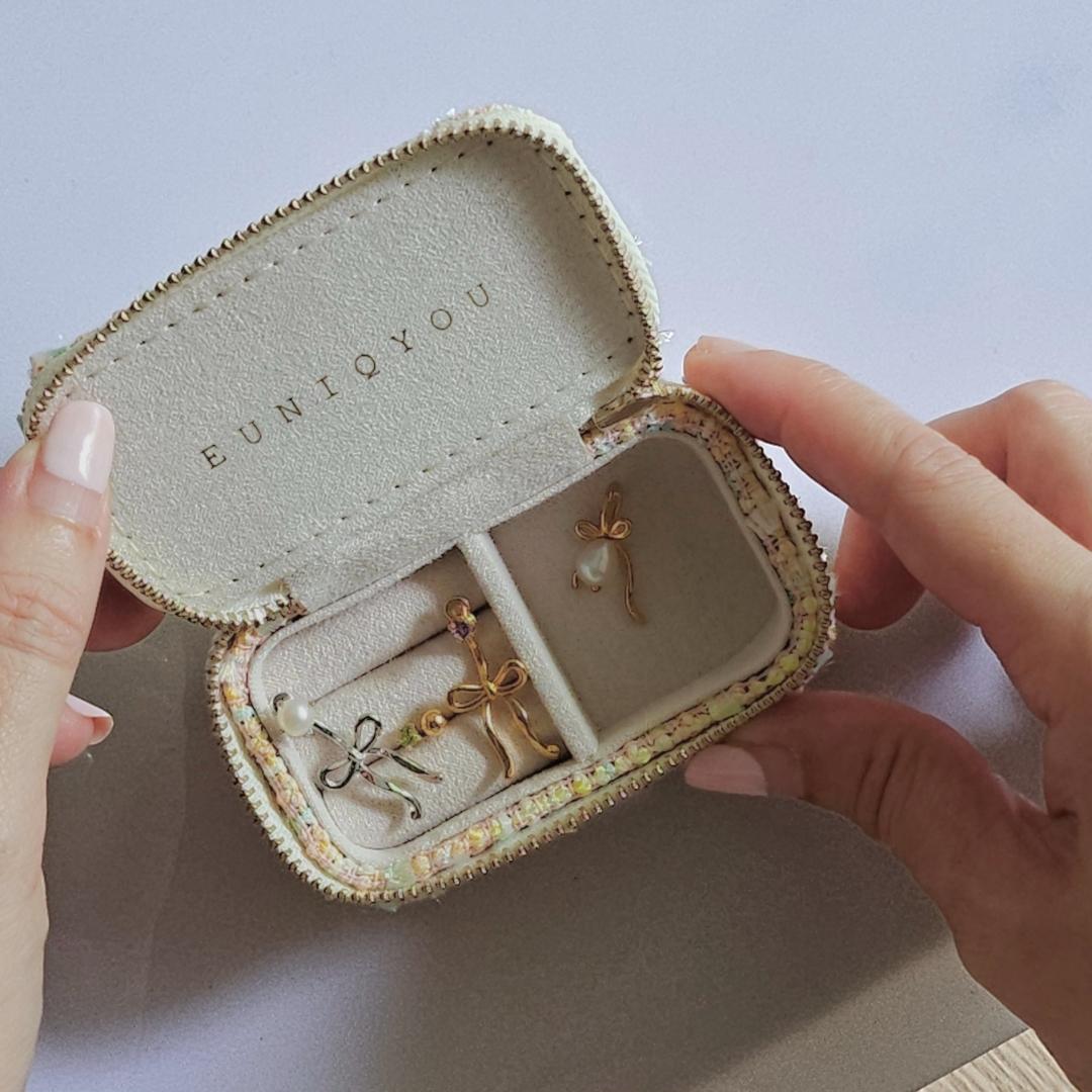 Mini Tweed Jewellery Case