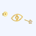 June Birthstone Ear Studs