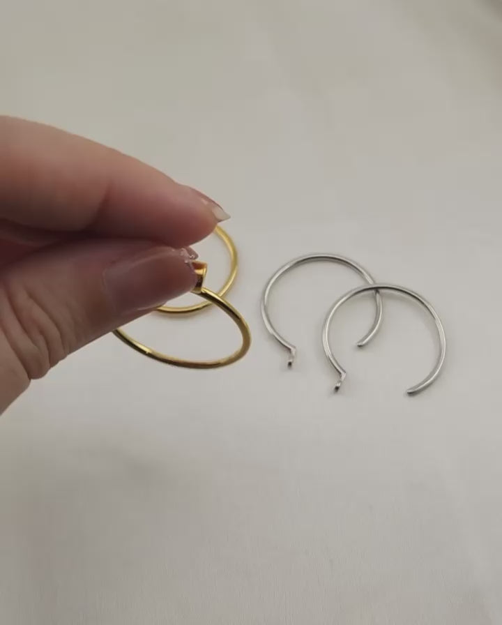 Nova Ear Hoop Charms