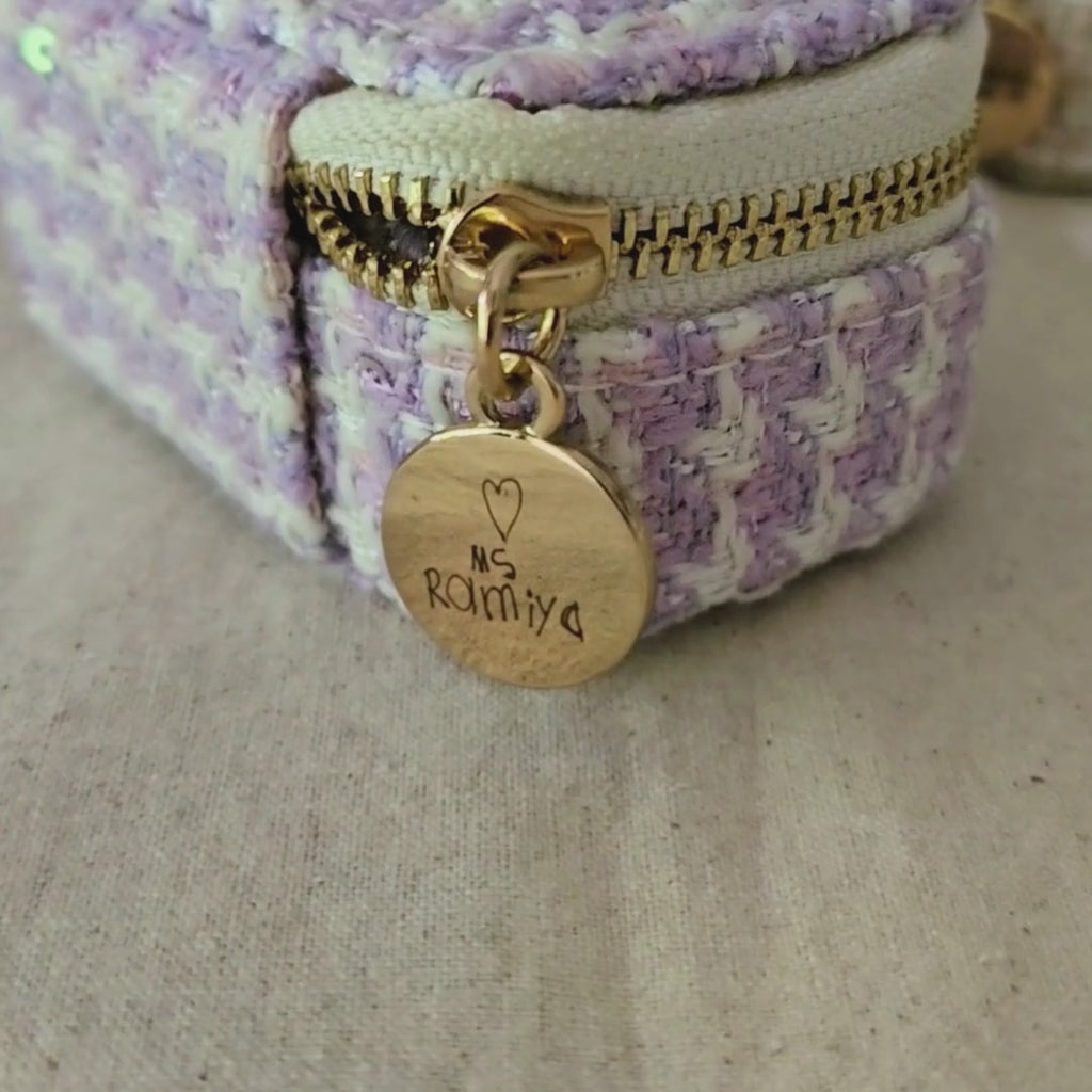 Mini Tweed Jewellery Case