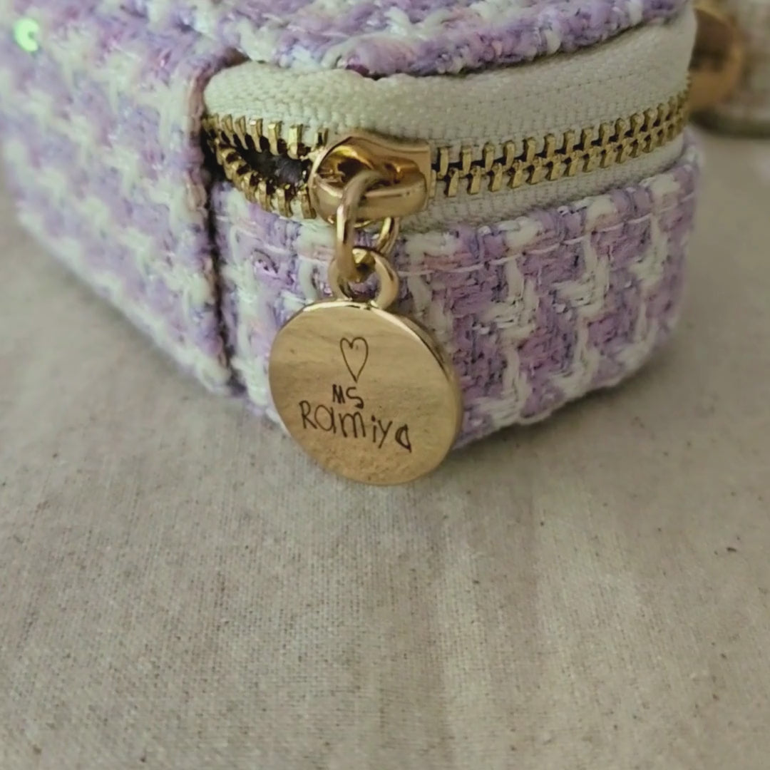 Mini Tweed Jewellery Case