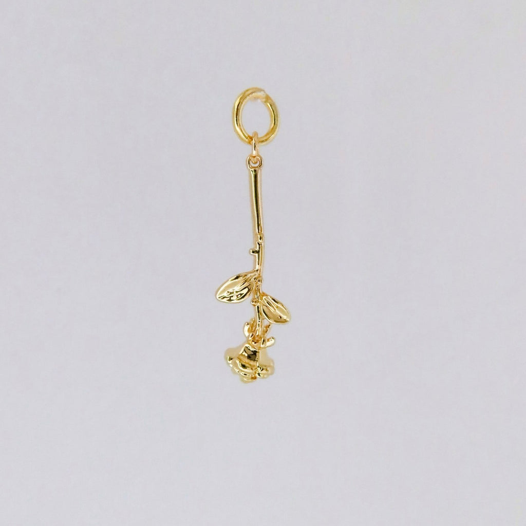 Rose Stalk Pendant