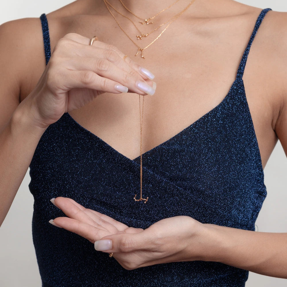 Scorpio Star Constellation Necklace