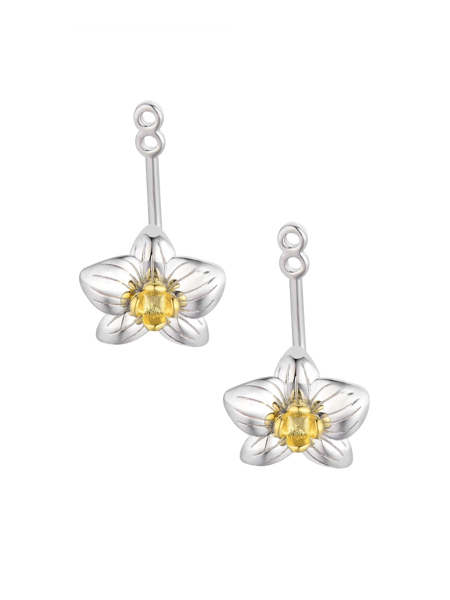 Seren Orchid Ear Charms