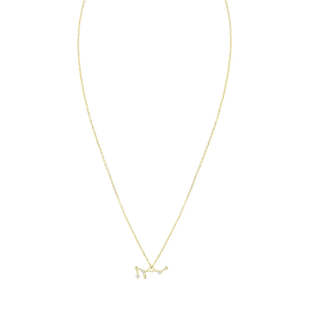 Virgo Star Constellation Necklace