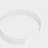 silver rhodium 10mm cuff