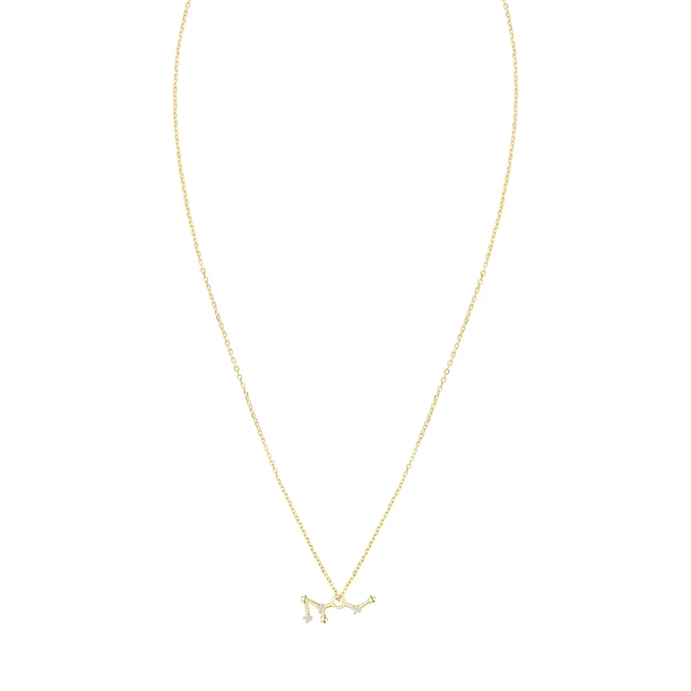 Virgo Star Constellation Necklace