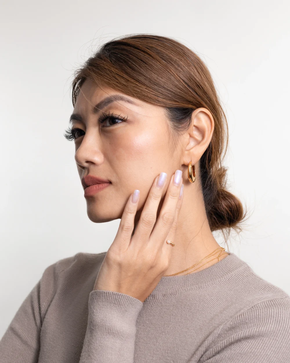 XL Dome Earrings