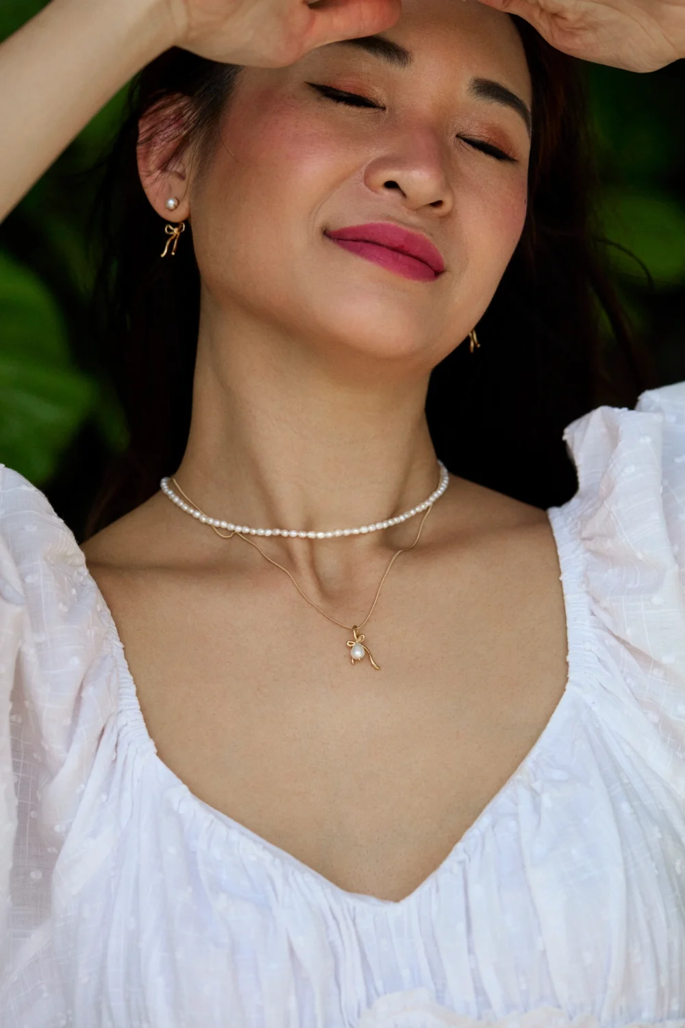 Poise & Bow Pendant